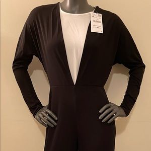 Zara One-Piece Wide-leg Jumpsuit